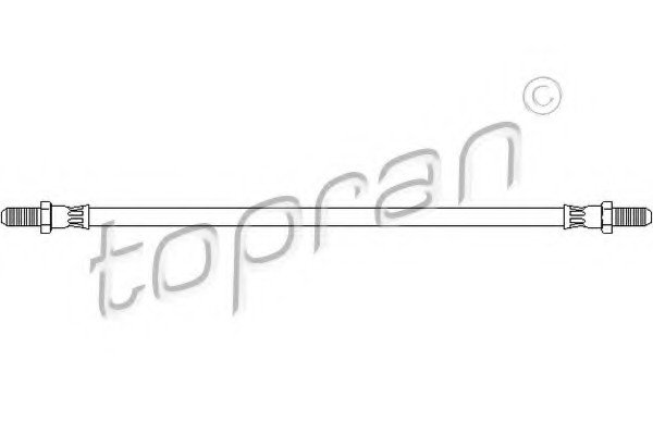 Купить 300 335 Topran Тормозной шланг Скорпио (1, 2)