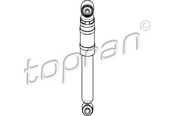 Купить 206 060 Topran Амортизатор    Astra G