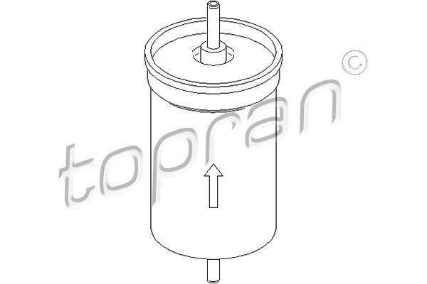 Купить 301 661 Topran Топливный фильтр  Escort 5 (1.3, 1.4, 1.6, 2.0)
