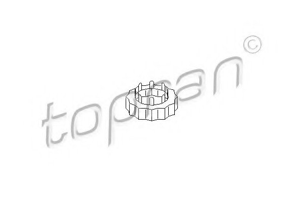 Стопорная пластина, осевая гайка 104 128 Topran фото 1