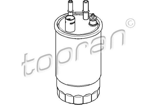 Купить 304 035 Topran Топливный фильтр  Fiorino 1.3 D Multijet