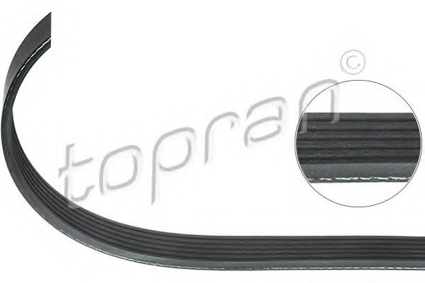 Купить 401 938 Topran Ремень приводной  Sprinter 906 3.0