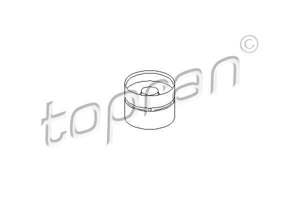 Купить 108 108 Topran Гидрокомпенсаторы Audi TT (1.8 T, 1.8 T quattro)