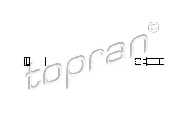 Купити 501 128 Topran Гальмівний шланг БМВ Е81 (1.6, 2.0, 3.0)