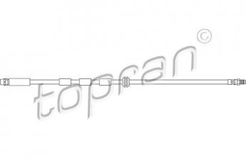Купить 501 130 Topran Тормозной шланг BMW E60 (E60, E61)