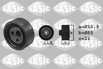 Купить 1704001 Sasic Ролик ГРМ Sandero 1.6, D-наружный 55 мм, ширина 22 мм