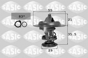 Купить 3381231 Sasic Термостат  Peugeot 607 (2.0 HDI, 2.2 HDI)