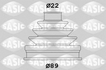 Купить 1906047 Sasic Пыльник ШРУСа Audi 80 (2.6, 2.6 quattro)