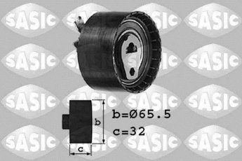Купить 1704011 Sasic Ролик ГРМ Клио (1.4 16V, 1.6, 1.6 16V), D-наружный 65,5 мм, ширина 32 мм