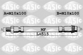 Купити 6604016 Sasic Гальмівний шланг Kangoo 2 (0.0, 1.5, 1.6)