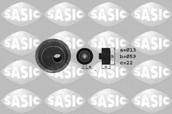 Купить 8290540 Sasic Ролик ГРМ Пежо 406 (1.6, 1.8, 2.0 Turbo), D-наружный 59 мм, ширина 22 мм