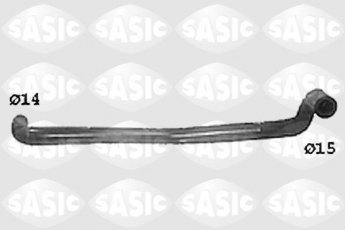 Купить SWH0363 Sasic Патрубок радиатора Peugeot 405 (1.8, 1.9)