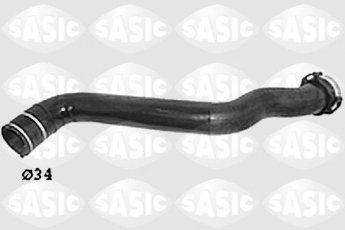 Купить SWH0424 Sasic Патрубок радиатора Peugeot 405 (1.9 D, 1.9 TD)