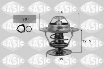 Купить 4000374 Sasic Термостат  Сафран 2 (2.0 16V, 2.5 20V)