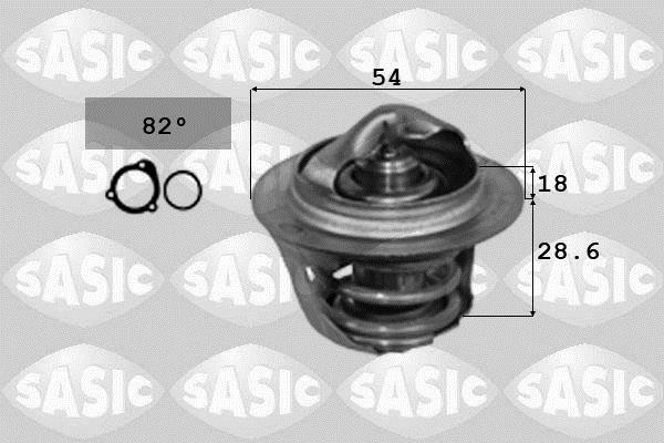 Купити 3306091 Sasic Термостат  Зафіра (А, Б) (2.2, 2.2 16V)