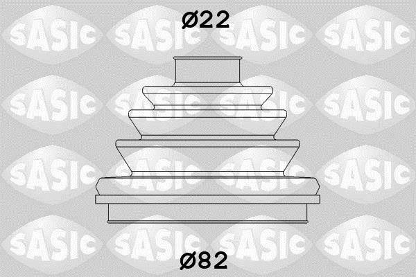 Купити 9004607 Sasic Пильник ШРУСа Audi 80 (1.3, 1.6, 1.8)