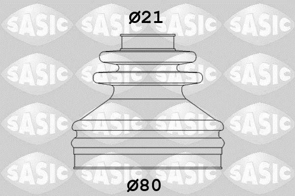 Купить 1906029 Sasic Пыльник ШРУСа Superb (1.8, 1.9, 2.0, 2.5, 2.8)