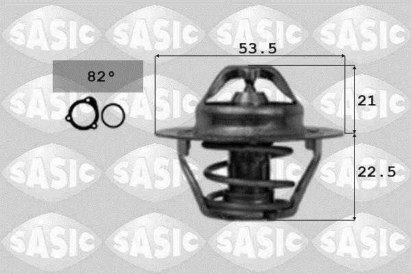 Купить 3371301 Sasic Термостат  Пежо 605 (2.0, 2.0 Turbo)