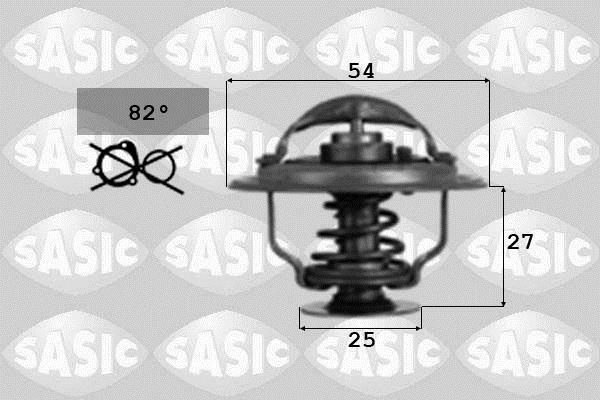 Купить 3381901 Sasic Термостат  Boxer (2.8 D, 2.8 HDI, 2.8 HDi)
