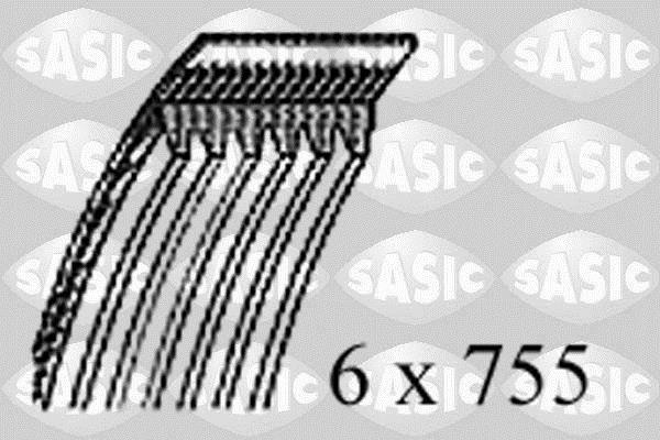 Купить 1770065 Sasic Ремень приводной  Фелиция (1.6, 1.6 LX)