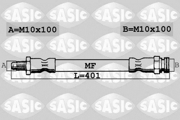 Купить SBH0172 Sasic Тормозной шланг Эспейс 1 (2.0, 2.1, 2.2)