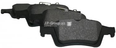 Купить 1263700610 JP Group Тормозные колодки задние Фокус (2, 3) без датчика износа
