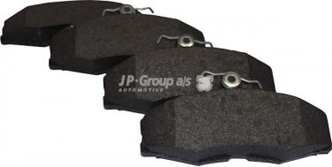 Купить 1163606510 JP Group Тормозные колодки передние Felicia (1.3, 1.6, 1.9) без датчика износа
