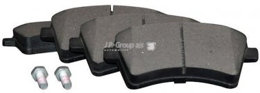 Купить 4363601010 JP Group Тормозные колодки передние Citan W415 (1.2, 1.5) без датчика износа