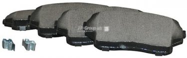 Купить 4763600910 JP Group Тормозные колодки передние Гранд Витара ХЛ-7 2.0 HDI 110 16V без датчика износа