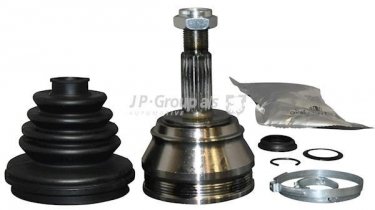 Купить 1143304750 JP Group ШРУС Jetta (1.8, 1.8 16V, 1.8 Syncro), шлицы:  22 нар. 30 вн. (без кольца ABS)