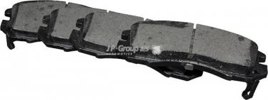 Купить 4663600110 JP Group Тормозные колодки передние Legacy (1.8, 2.0, 2.2) с звуковым предупреждением износа