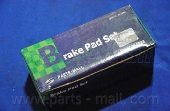 Купить PKC-027 Parts-Mall Тормозные колодки  Spark M300 (1.0, 1.2) 