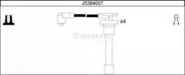 Купить J5384007 Nipparts Провода зажигания Цивик (1.4, 1.5, 1.6)