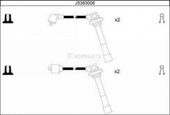 Купить J5383008 Nipparts Провода зажигания Mazda 626 (1.8, 2.0)