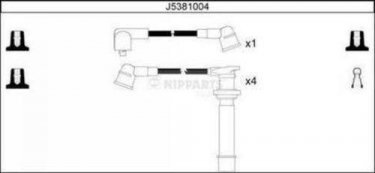 Купить J5381004 Nipparts Провода зажигания Nissan