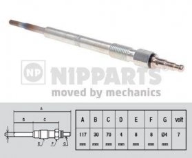 Купить N5715017 Nipparts Свечи Mitsubishi ASX (1.8 DI-D, 1.8 DI-D 4WD)