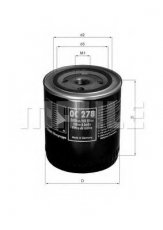 Купить OC 278 MAHLE Масляный фильтр (накручиваемый) Омега А (2.3 TD, 2.3 TD Interc.)