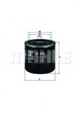 Купити OC 290 MAHLE Масляний фільтр (накручуваний) Safrane (1, 2) (2.2 dT, 2.5 dT)