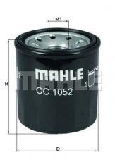 Масляный фильтр OC 1052 MAHLE – (накручиваемый) фото 1