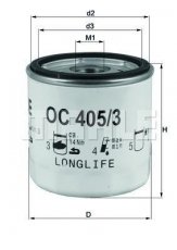 Масляный фильтр OC 405/3 MAHLE – (накручиваемый) фото 1