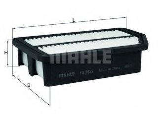 Купити LX 3537 MAHLE Повітряний фільтр  Церато (1.6 CVVT, 1.6 MPi)
