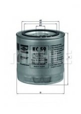 Купить KC 59 MAHLE Топливный фильтр (накручиваемый)