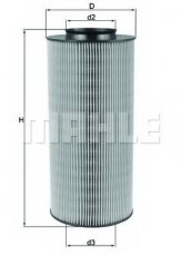 Купить LX 918 MAHLE Воздушный фильтр  Поло (1.4, 1.7, 1.9)