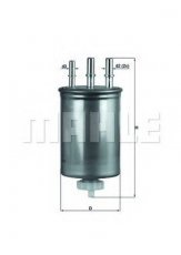 Купить KL 505 MAHLE Топливный фильтр (прямоточный) Актион (2.0, 2.3)
