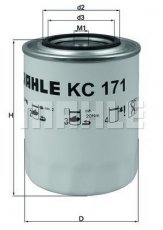 Топливный фильтр KC 171 MAHLE – (накручиваемый) фото 1