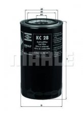 Топливный фильтр KC 28 MAHLE – (накручиваемый) фото 1