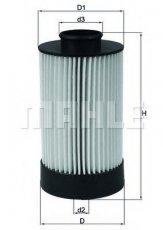 Купить KX 340D MAHLE Топливный фильтр (фильтр-патрон) Дейли (2.3, 3.0)