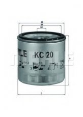 Купить KC 20 MAHLE Топливный фильтр (накручиваемый) Mitsubishi