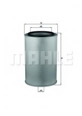 Купить LX 626 MAHLE Воздушный фильтр  Ивеко  (10.3, 12.9)