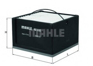 Топливный фильтр KX 332 MAHLE – (фильтр-патрон) фото 4